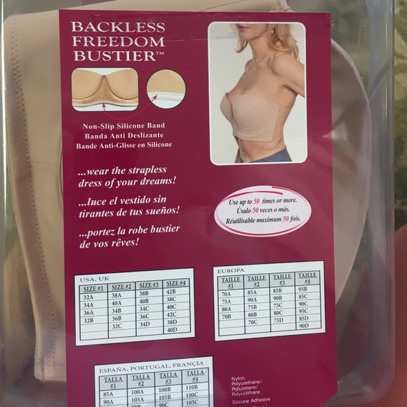 Backless bustier - Picture 2 of 2